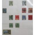 World Stamps Lot hinged to Album Pages R3500 - 1 Bid for All