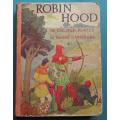 Robin Hood - Vintage E.C Vivian with 16 x Colour Plates by Harry G.Theaker 1950`s