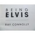 Being Elvis - Ray Connolly + Graceland Official Guide Book - loose page/s