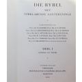 1958/59 Die Bybel met Verklarende Aantekeninge Volume 1+2+3