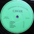 SCARCE Vintage Vinyl LP - University of Zululand Choir - On Tour in Europe - Cover VG+-/Vinyl VG