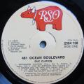 Vintage Vinyl LP - Eric Clapton - 461 Ocean Boulevard - Cover VG / Vinyl VG