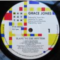 Vintage Vinyl LP - Grace Jones - Slave to the Rhythm - Cover VG+ / Vinyl VG+