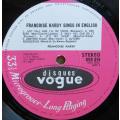 Vintage Vinyl LP - Francois Hardy - Sings in English - Cover VG / Vinyl VG+