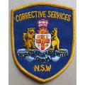 Corrective Services N.S.W Embroidered Badge