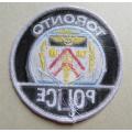 Toronto Police embroidered Badge