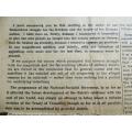 Hitler`s Last Appeal to Reason`` Propoganda Plane Drop Newspaper - Very Scarce