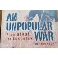 An Unpopular War - Afkak to Bosbevok - JH Thompson