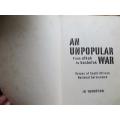 An Unpopular War - Afkak to Bosbevok - JH Thompson