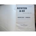 AUSTIN A40 Workshop Manual