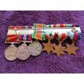 Group of 6 Miniature Medals WW2
