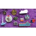 11 x Soviet Russia Badge Collection - 1 Bid