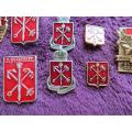9 x Soviet Russia Badge Collection - 1 Bid