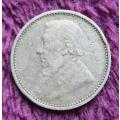 1893 ZAR 3d Silver Coin
