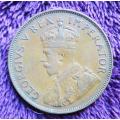 1936 SA Union 1 Penny Coin
