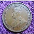 1917 Australia One Penny Coin