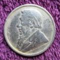 1894 ZAR 1/ Shilling - .925 Silver Coin