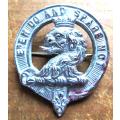 E `en Do and Spare Not Sottish Heavy Cap/Brooch Badge MacGregor Clan