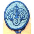 US Army Brave Rifles 3rd Cavalry embroidered Patch