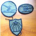 3 x US Army embroidered Patches - 84th +