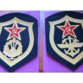 USSR Russian Engineers & Railway Unit Patches