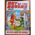 Roy of the Rovers Annual 1983 - first page torn