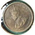 1916 British West Africa Sixpence SILVER