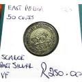 1923 East Africa SILVER 50 Cents