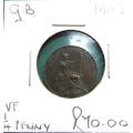 GB 1905 Quarter Penny