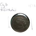 GB 1873 Victorian Quarter Penny