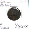 1905(J) Germany East Africa 1 Heller