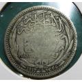 1917 Egypt 5 Piastres SILVER