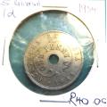 1934 Southern Rhodesia 1d Penny