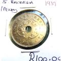 1937 Southern Rhodesia 1d Penny