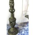 Vintage Brass Scale/incense holder/burner - Unknown - +-400mm high