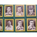 1931 SA Cricket Cigarette Cards Lot