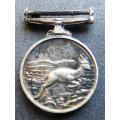 WW2 SILVER Miniature Medal