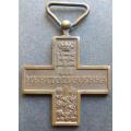 Italian War Merit Cross Fullsize Medal - No Ribbon