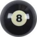 Pool BLACK 8 BALL Replacement