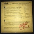 UB40 - Signing Off (LP) Vinyl Record (1st Album)