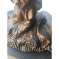 Bronzed Horse sculpture