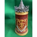 GAME OF THRONES HOUSE OF LANNISTER BEER STEIN