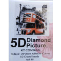 Diamond Painting Red Bus