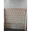 Button Winged Headboard Queen Size R1999 Size options vary please read the advert before order
