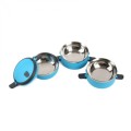 3 in 1 Stainless Steel Thermal Lunch Compartments