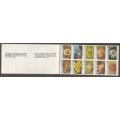 Easter Stamps - 1971 - Proteas Flowers - Cinderellas Seals Labels - Booklet