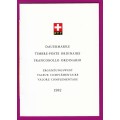 Switzerland on Cover - 1977 to 1984 (1982) - Folk Customs Rollelibutzen, Altstatten