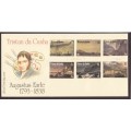 Tristan Da Cunha - 1988 - FDC set - Paintings of the Island, 1824, by Augustus Earle