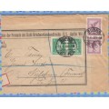 Germany - 1928 - Air mail and von Schiller on Part Cover to Nylstroom
