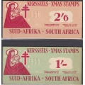 South Africa Union - Christmas Booklet - 1948 - Cinderellas Seals Labels TB Tuberculosis